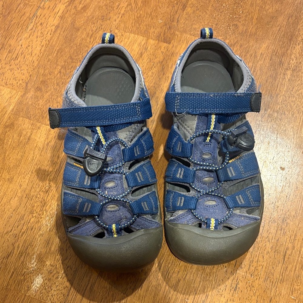 Keen Blue and Gray Kids Sandals